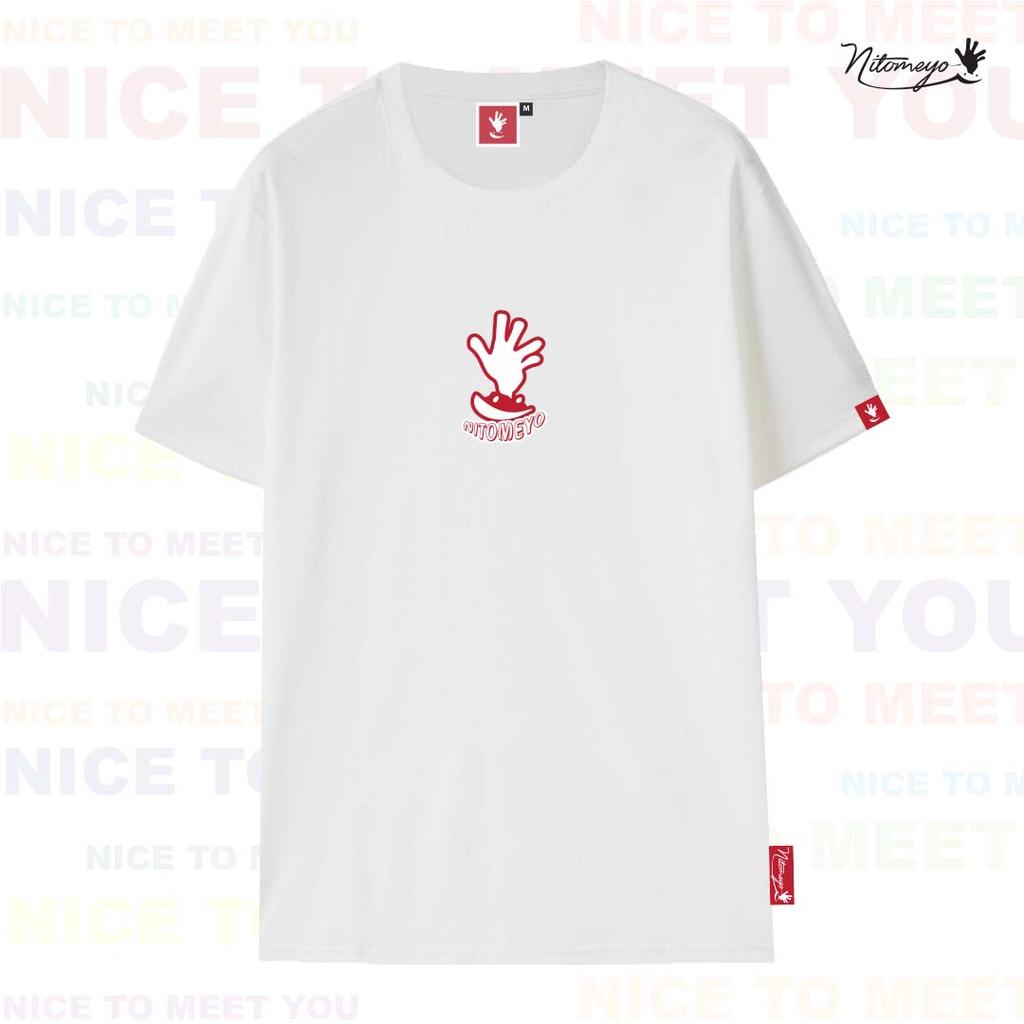 Áo Thun Oversize NITOMEYO Basic Tee Màu Trắng