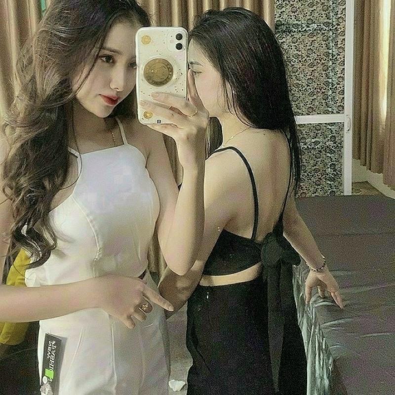 Áo nữ kiểu, yếm, hở lưng. siêu xinh
