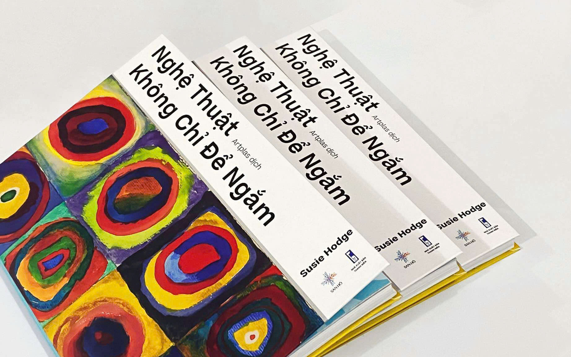 Nghệ Thuật Không Chỉ Để Ngắm | Liệu Pháp Trị Liệu Nghệ Thuật | Susie Hodge | San Hô Books