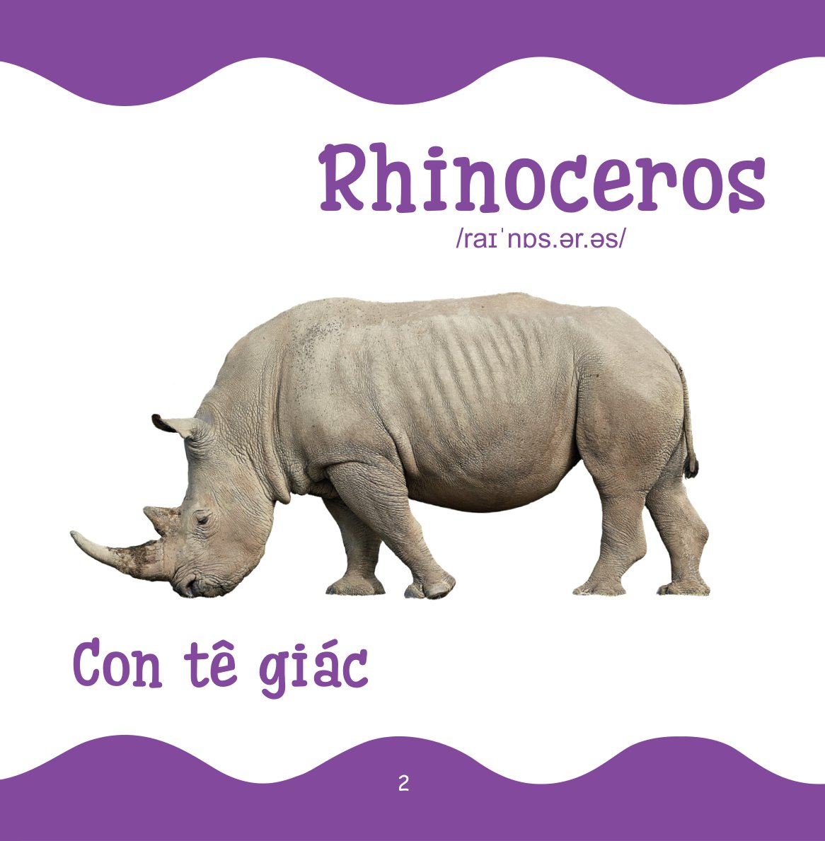 Cùng Con Trưởng Thành - Từ Điển Bằng Hình Cho Trẻ Mầm Non - Động Vật Hoang Dã _DTI