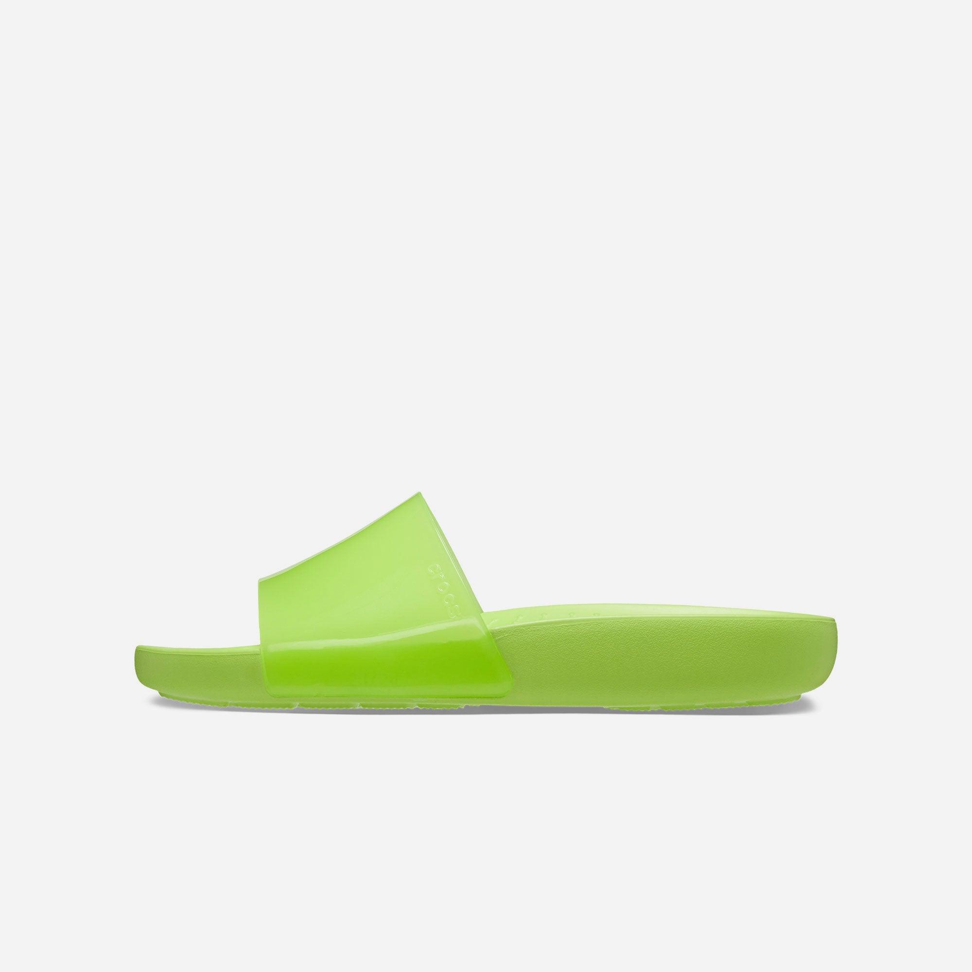 Dép quai ngang nữ Crocs Splash Glossyide - 208538-3UH