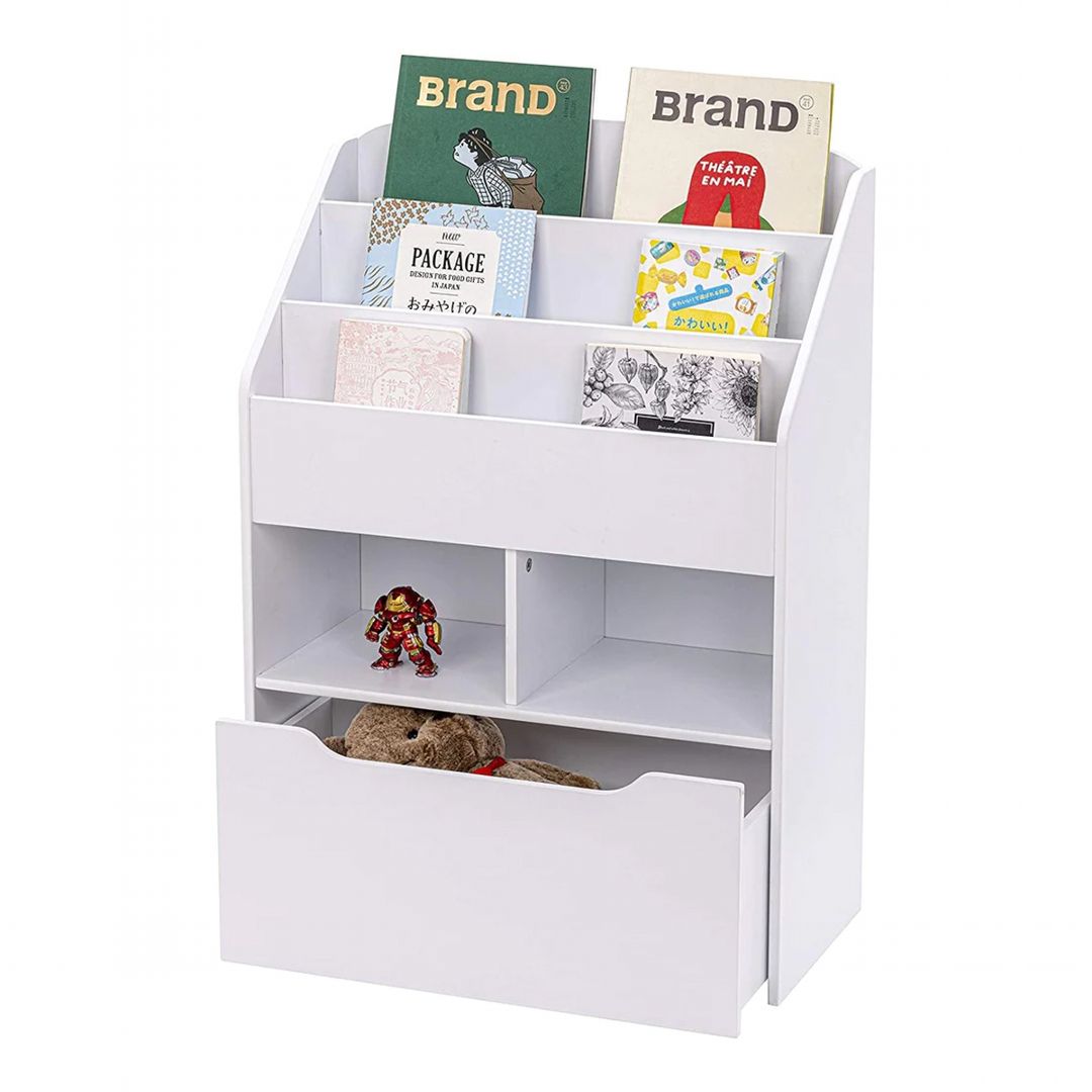 Kệ để đồ chơi cho bé SMLIFE Keswick | Gỗ MDF dày 17mm chống ẩm | D60xR30xC90cm