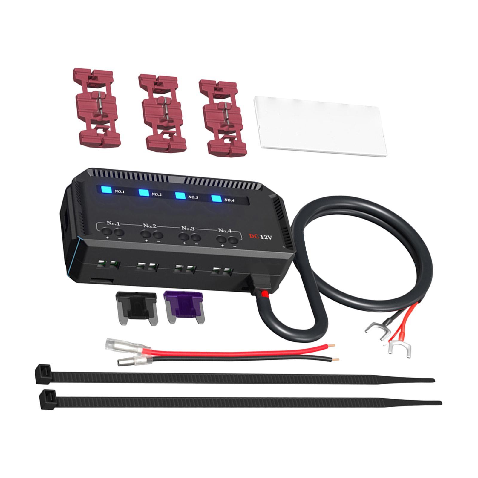 Blade Fuse Box Holder 12V Circuit Fuse Hold for Motorcycle Truck Fuse Holder