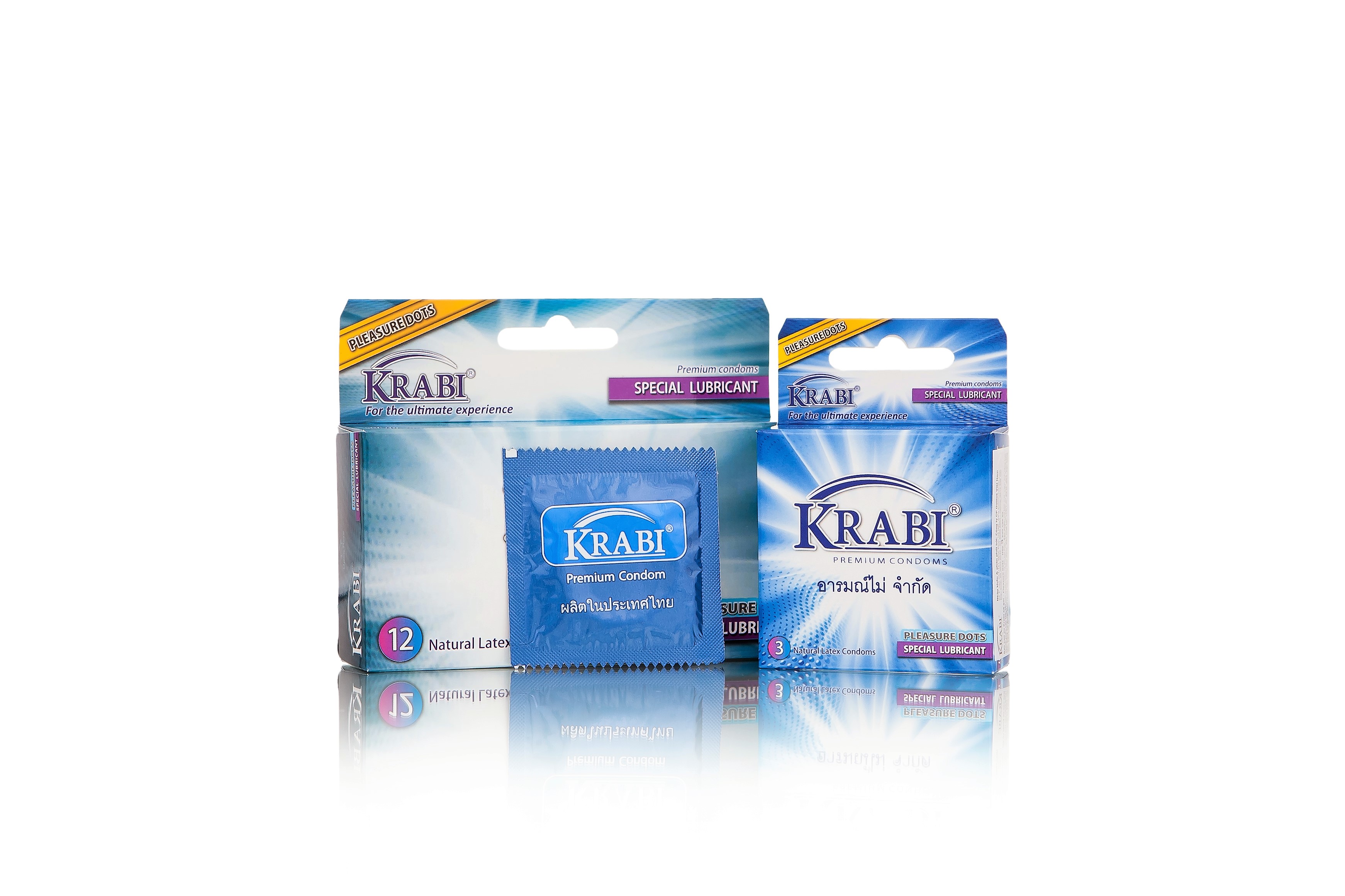 Bao cao su Krabi có gai – Pleasure Dots Krabi Premium Condoms