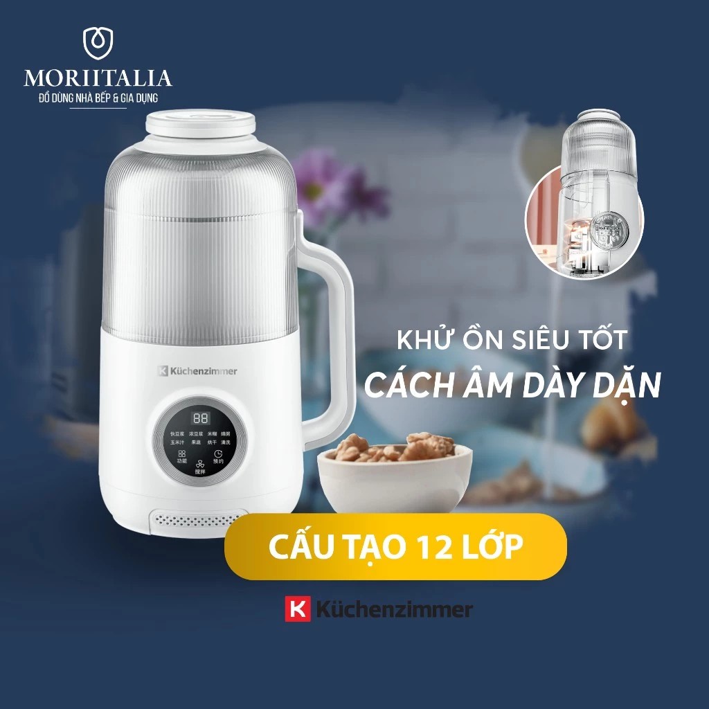 Máy Làm Sữa Hạt Kuchenzimmer 1.2 L - 012423 - Hàng chính hãng