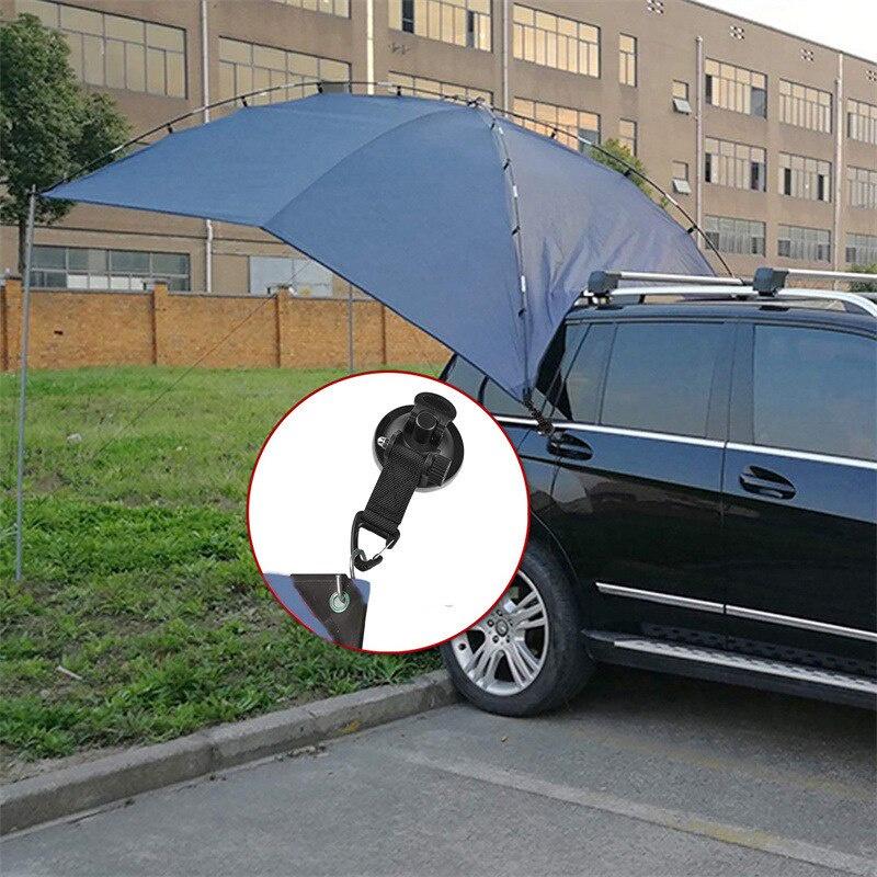 Universal Outdoor Suction Cup Anchor Securing Hook Tie Down Camping Tarp As Car Side Awning Pool Tarps Tents Securing Hook