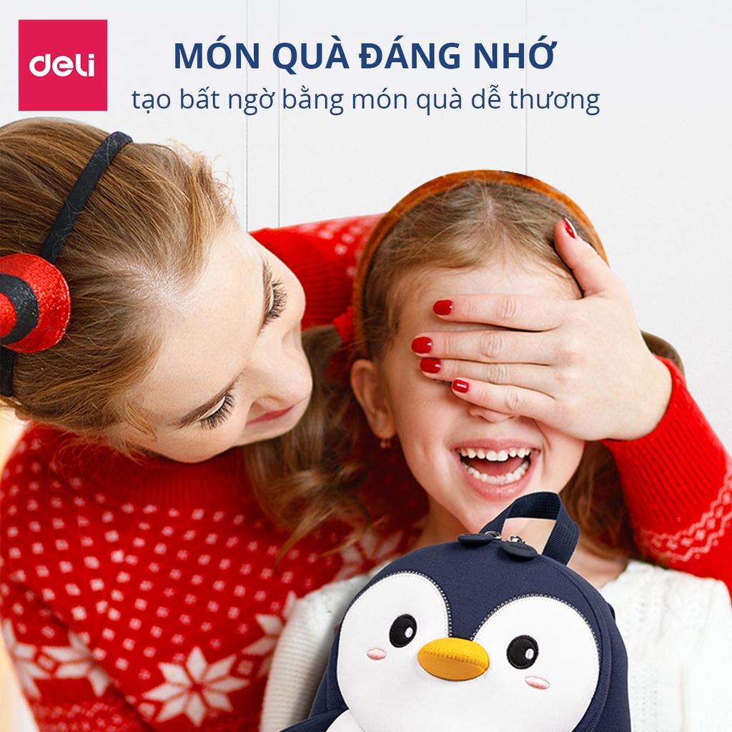 Balo Cặp Sách Đi Học Cute Hình Động Vật Đáng Yêu Cho Bé Trai Bé Gái Deli - Họa Tiết Hoạt Hình Dễ Thương Đi Học Mầm Non Chống Gù Lưng - BB101 BB102