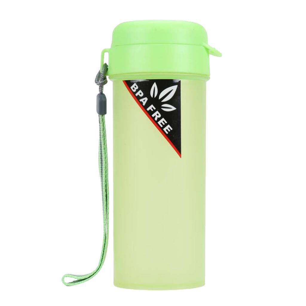 Sports Water Bottle Drink Bottle With Handle Strap Carrier Hiking