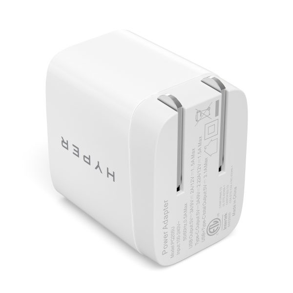 Sạc 2 Cổng HyperJuice 20W Charger Small Size -HJ205  -Hàng Chính Hãng