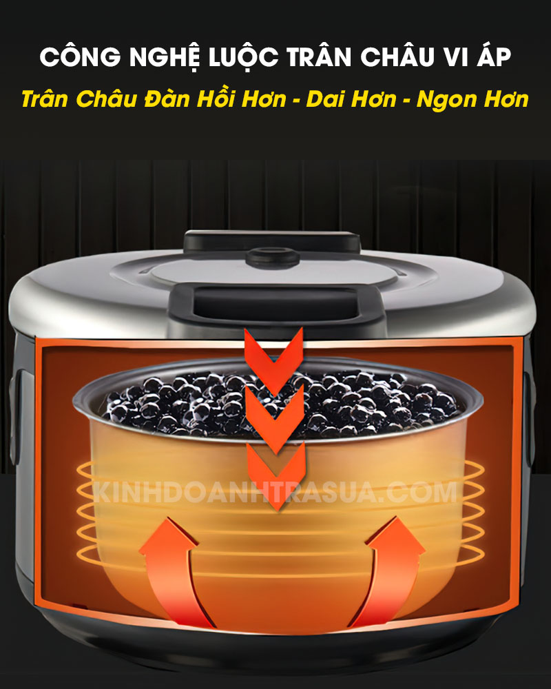 Nồi Nấu Trân Châu 16L