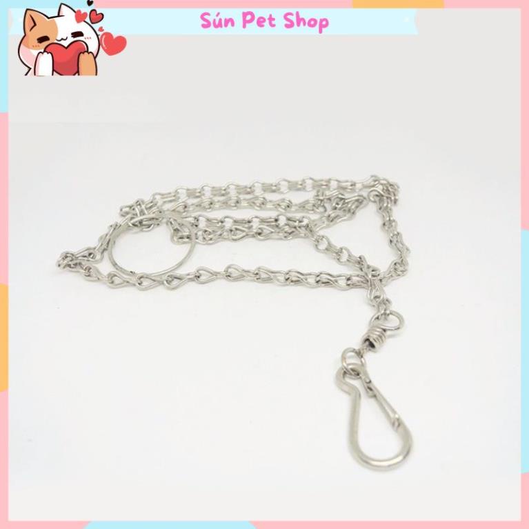 Dây xích Inox cho thú cưng - Dây dắt chó mèo