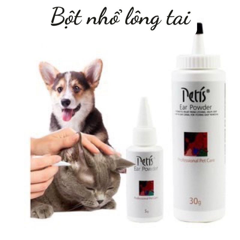 Bột nhổ lông tai PETIS EAR POWDER dùng cho chó mèo