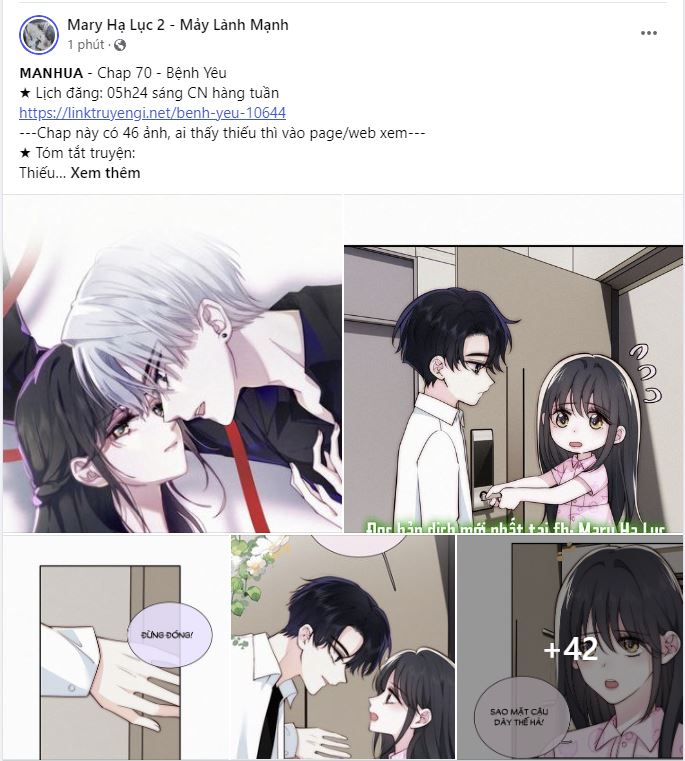 bệnh yêu chapter 70.1 1