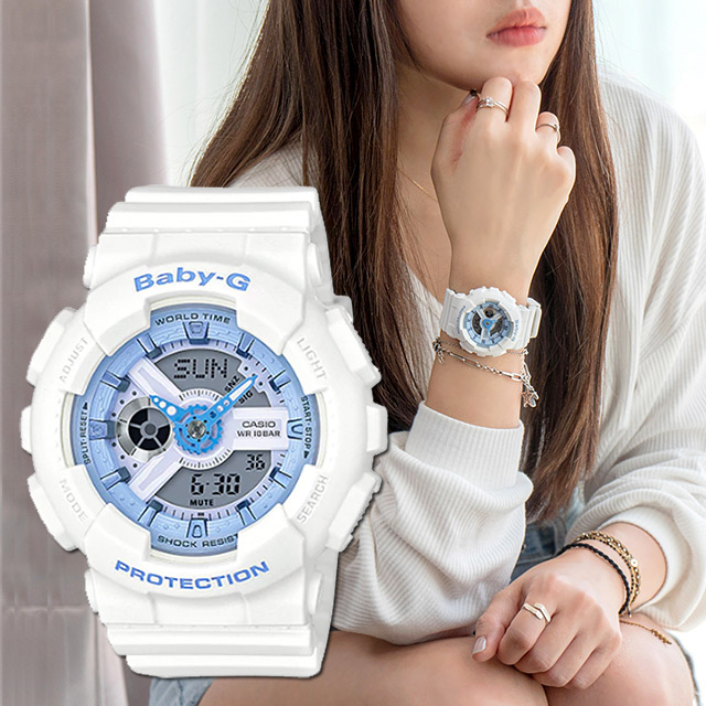 Đồng Hồ Casio Baby-G Nữ Dây Nhựa BA-110XBE-7ADR