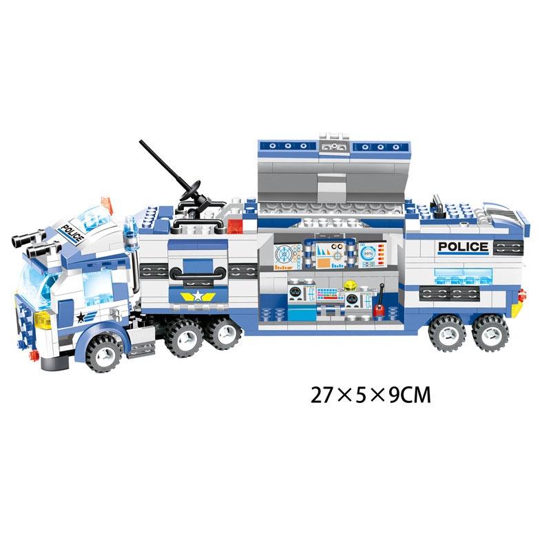 (762 CHI TIẾT-HÀNG CHUẨN) BỘ ĐỒ CHƠI XẾP HÌNH LEGO CẢNH SÁT BIỂN, LEGO OTO, LEGO ROBOT, LEGO THUYỀN PX250