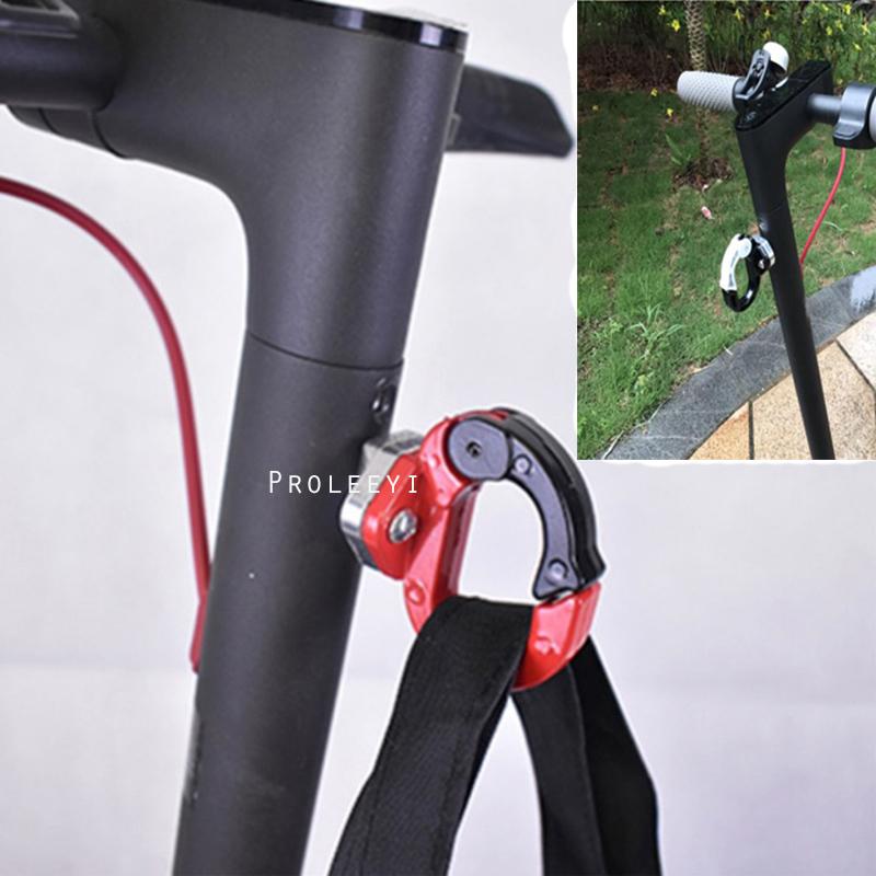 Xe Đạp Xe Tay Ga Nhôm Móc Kim Loại Móng Vuốt Túi Treo Cho Xiaomi Mijia M365 Xe Điện Móc Treo Tiện Ích Móc Kim Loại Color: 3