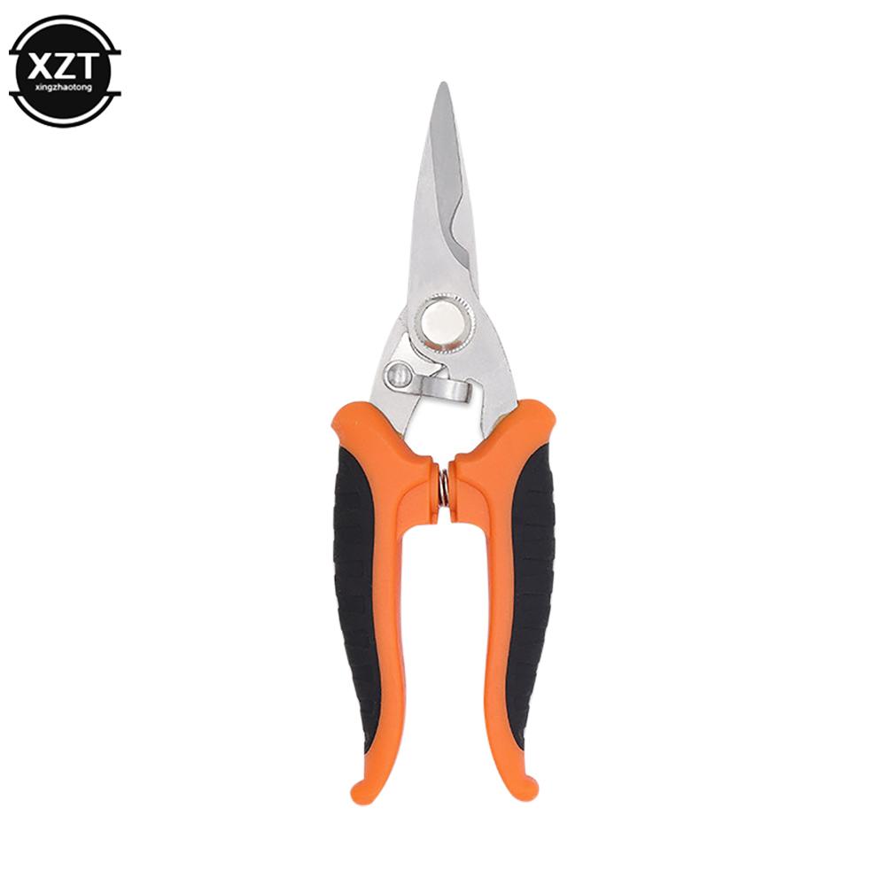 Thép không gỉ Kéo điện công nghiệp Kéo đa chức năng cắt thủ công Groove Dây cắt và dụng cụ tay bằng thép mỏng