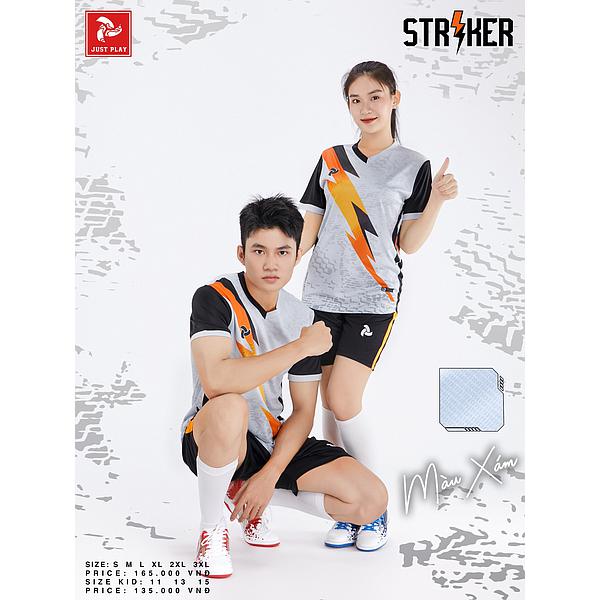 Quần áo đá banh không logo Just Play Stricker