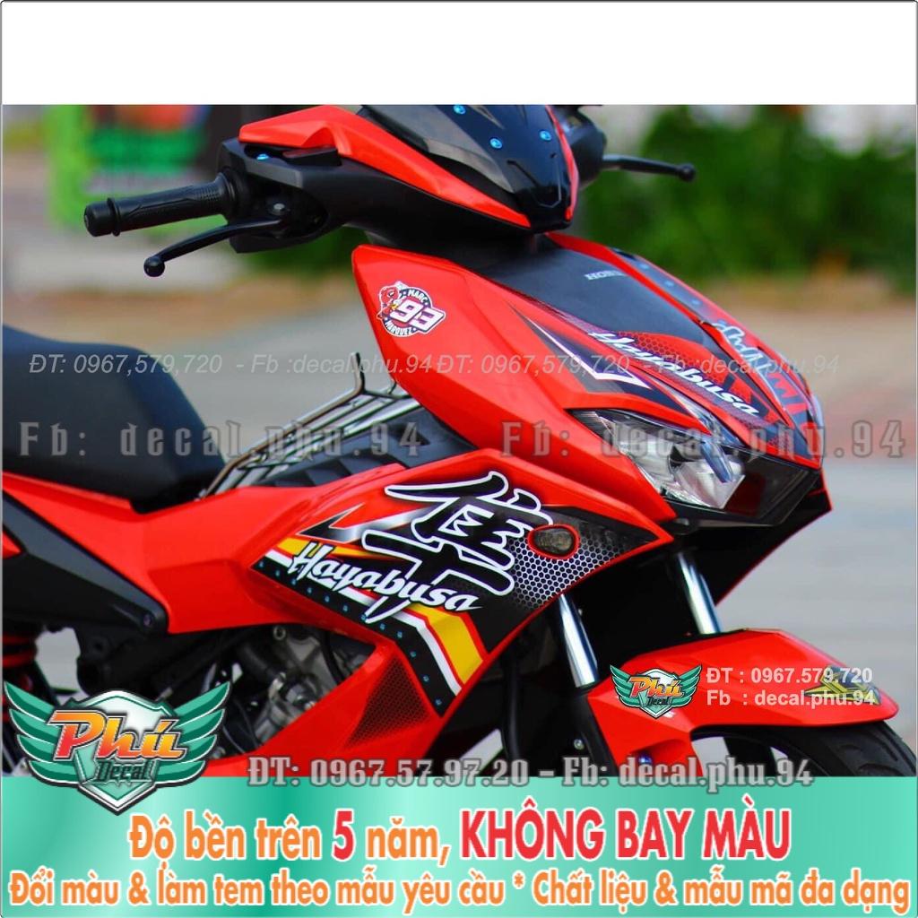 Tem Rời Winner X đỏ đen hayabusa 1 -1