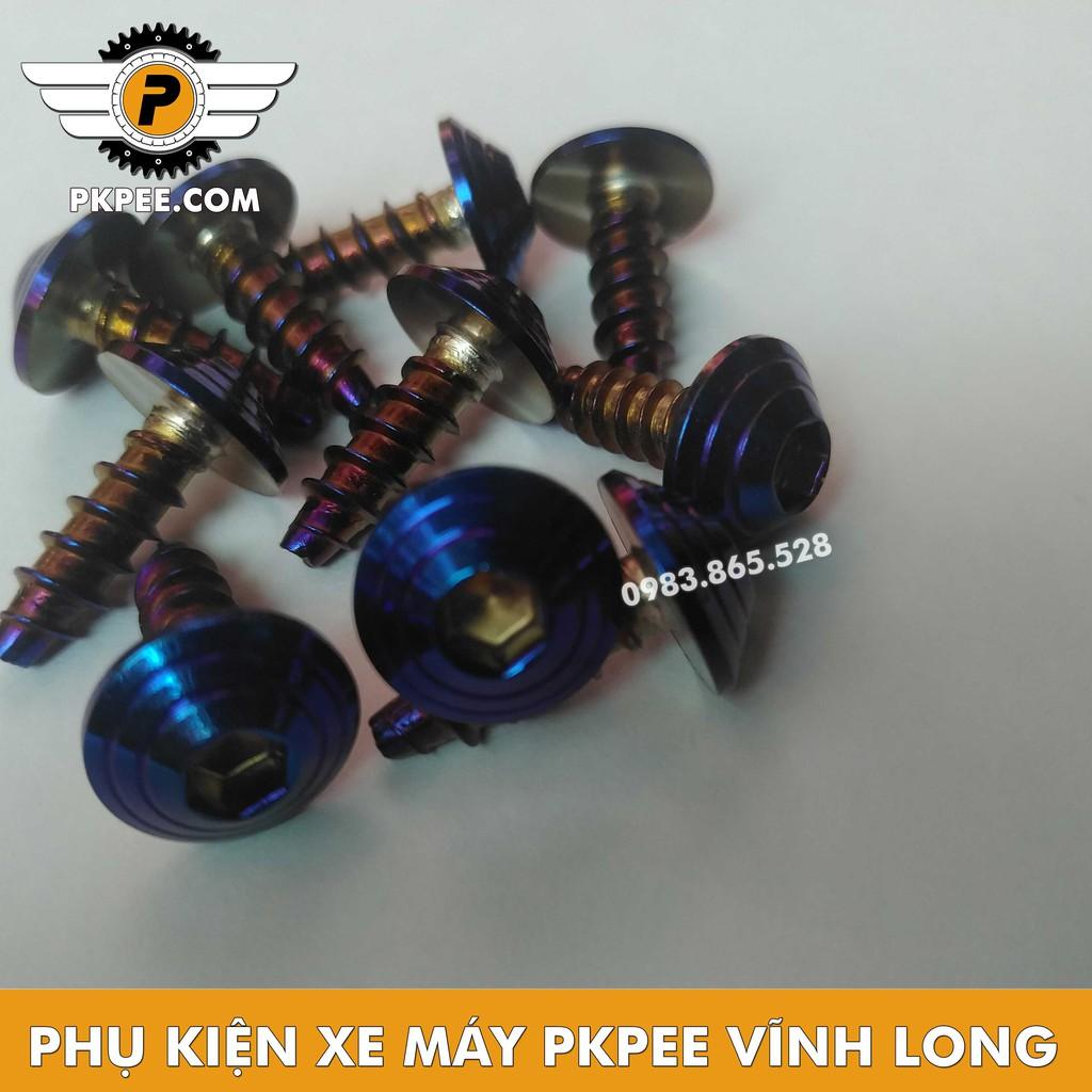 Ốc Dù Xoắn 5Ly15 Đầu Lục Giác Gắn Áo Ya