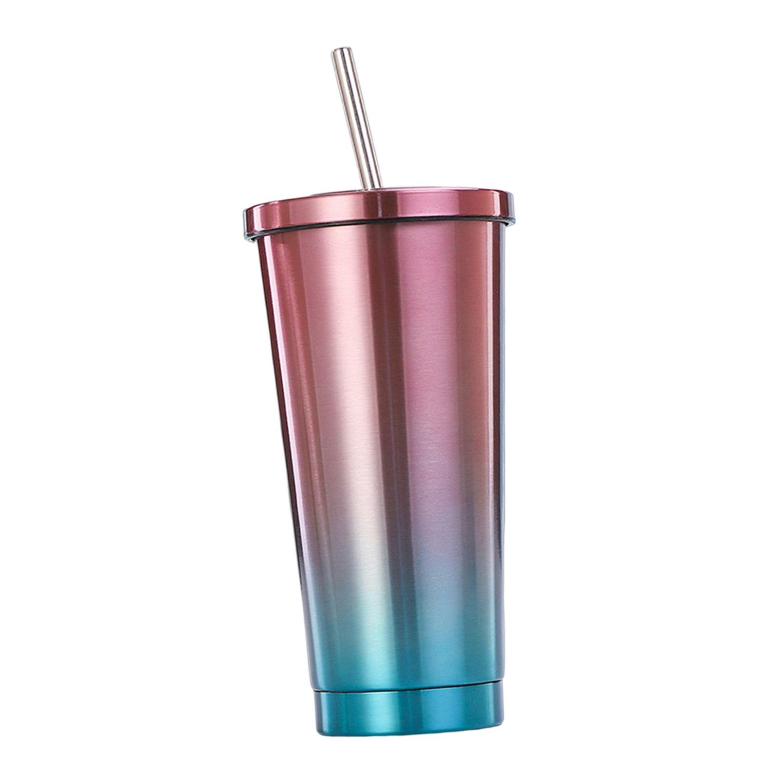 Stainless Steel Tumble with Straw Coffee Tumbler Water Jug