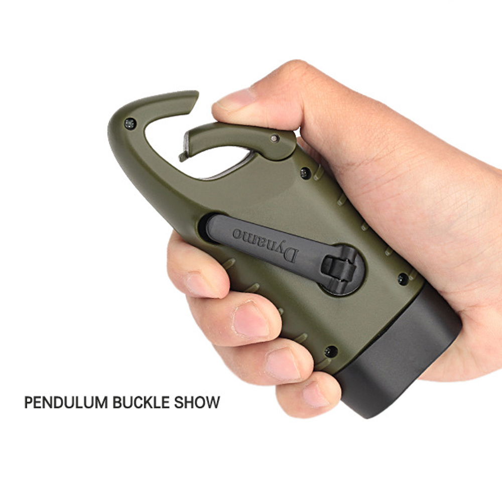 Đèn Led Sử Dụng Năng Lượng Mặt Trời Có Tay Quay