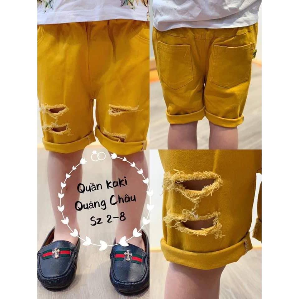 Quần kaki bé trai