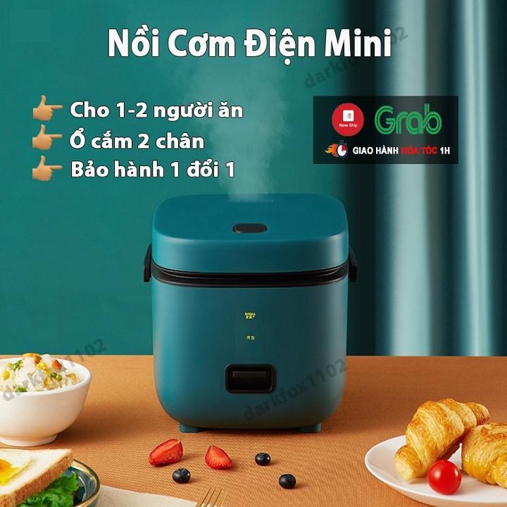 Nồi Cơm Điện Jiashi Mini Đa Năng 1.2L - Hàng Nội Địa Cao Cấp, Phù Hợp Từ 1-2 Người