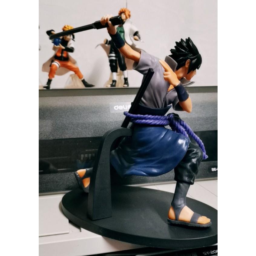 Mô Hình Figure Naruto Uchiha Sasuke sharingan chiến đấu 20cm