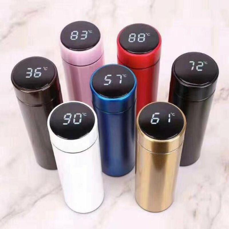 BÌNH GIỮ NHIỆTBÌNH NƯỚC GIỮ NHIỆT HIỂN THỊ NHIỆT ĐỘ NẮP CẢM ỨNG CAO CẤP ĐA NĂNG TIỆN DỤNG