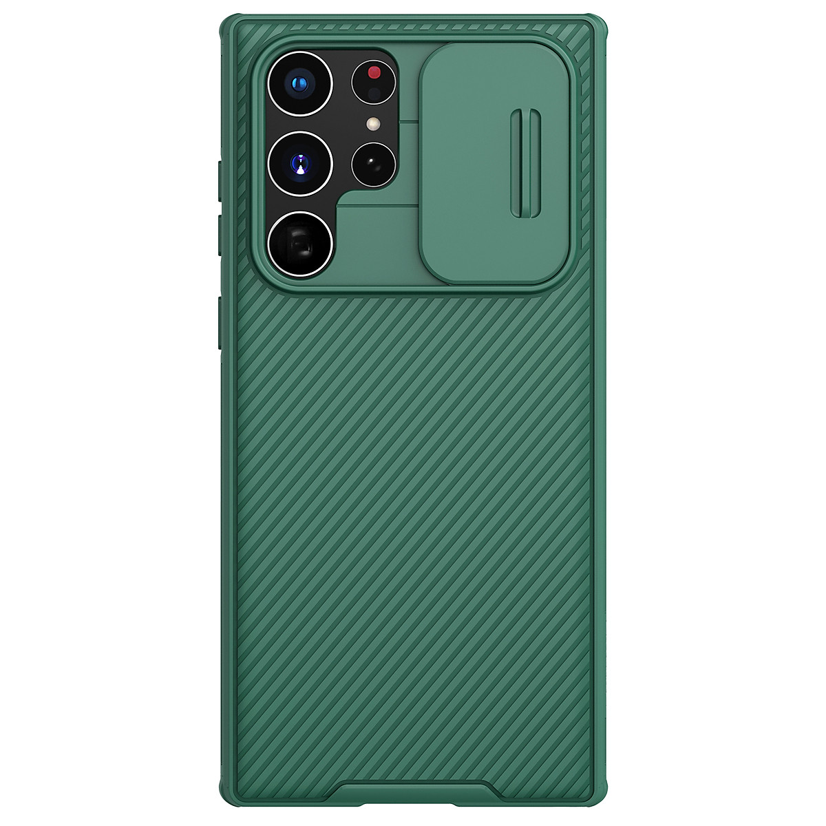 Ốp Case Bảo Vệ Camera Nillkin Camshield Pro Dành Cho Samsung Galaxy S22Ultra - Hàng Chính Hãng