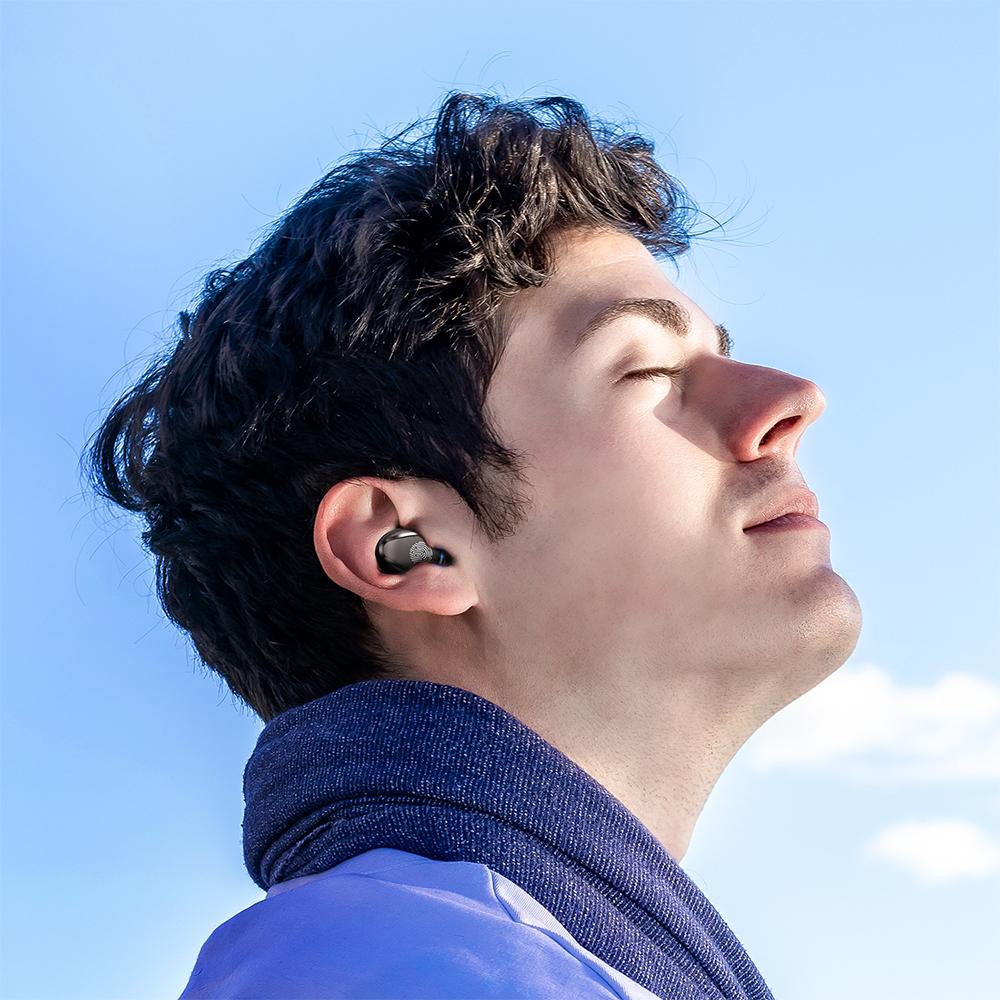 Tai nghe Bluetooth VOYEE V9 Tai nghe không dây TWS Tai nghe chống nước Tai nghe điều khiển cảm ứng Bluetooth có hộp sạc Màu sắc: 1 chiếc