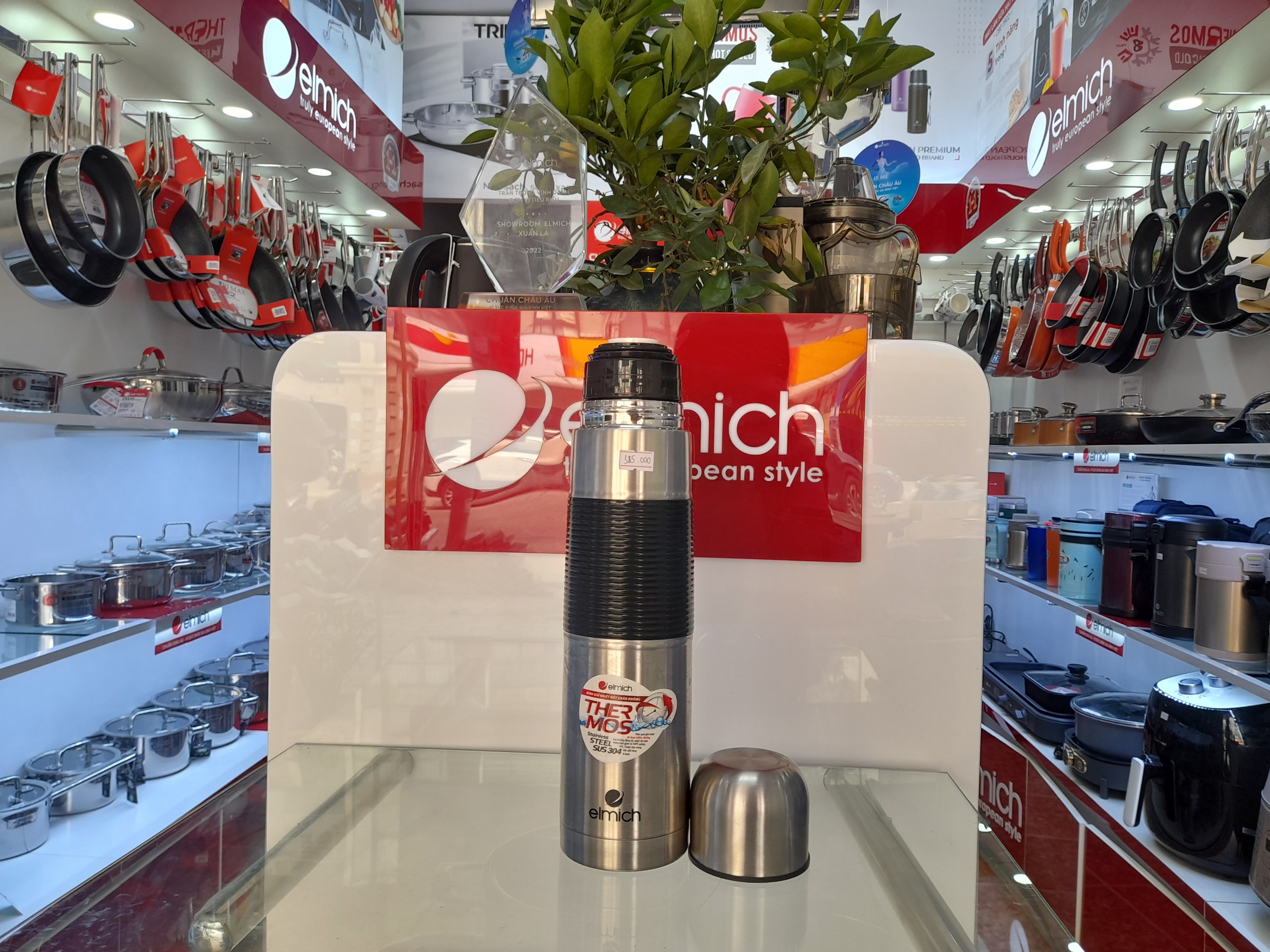 BÌNH GIỮ NHIỆT ELMICH INOX 304 EL5201 500ML/EL5202 750ML/EL5203 1000ML