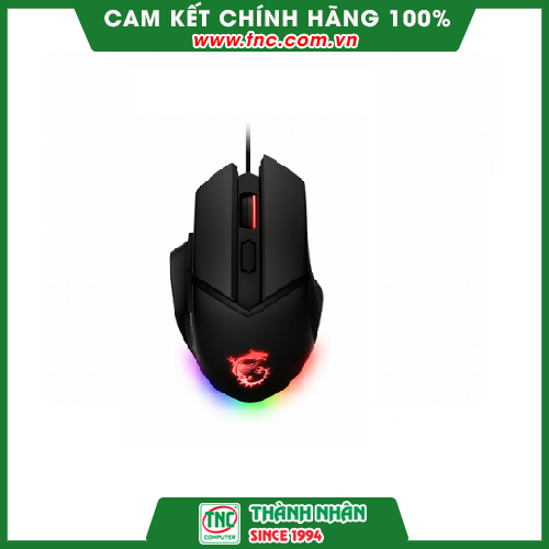 Chuột gaming có dây MSI Clutch GM20 Elite (màu đen)- Hàng chính hãng