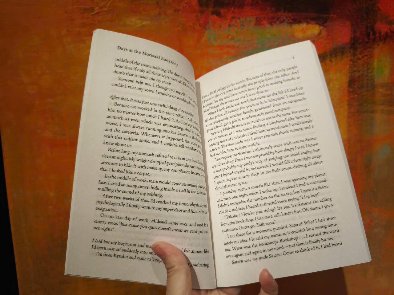 Sách - Days at the Morisaki Bookshop: A Novel by Satoshi Yagisawa/Best of #BookTok/Bìa mềm US