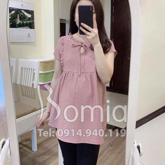 Áo Bầu Đũi Chất Mềm Mại Mát Lạnh Size 45-65kg