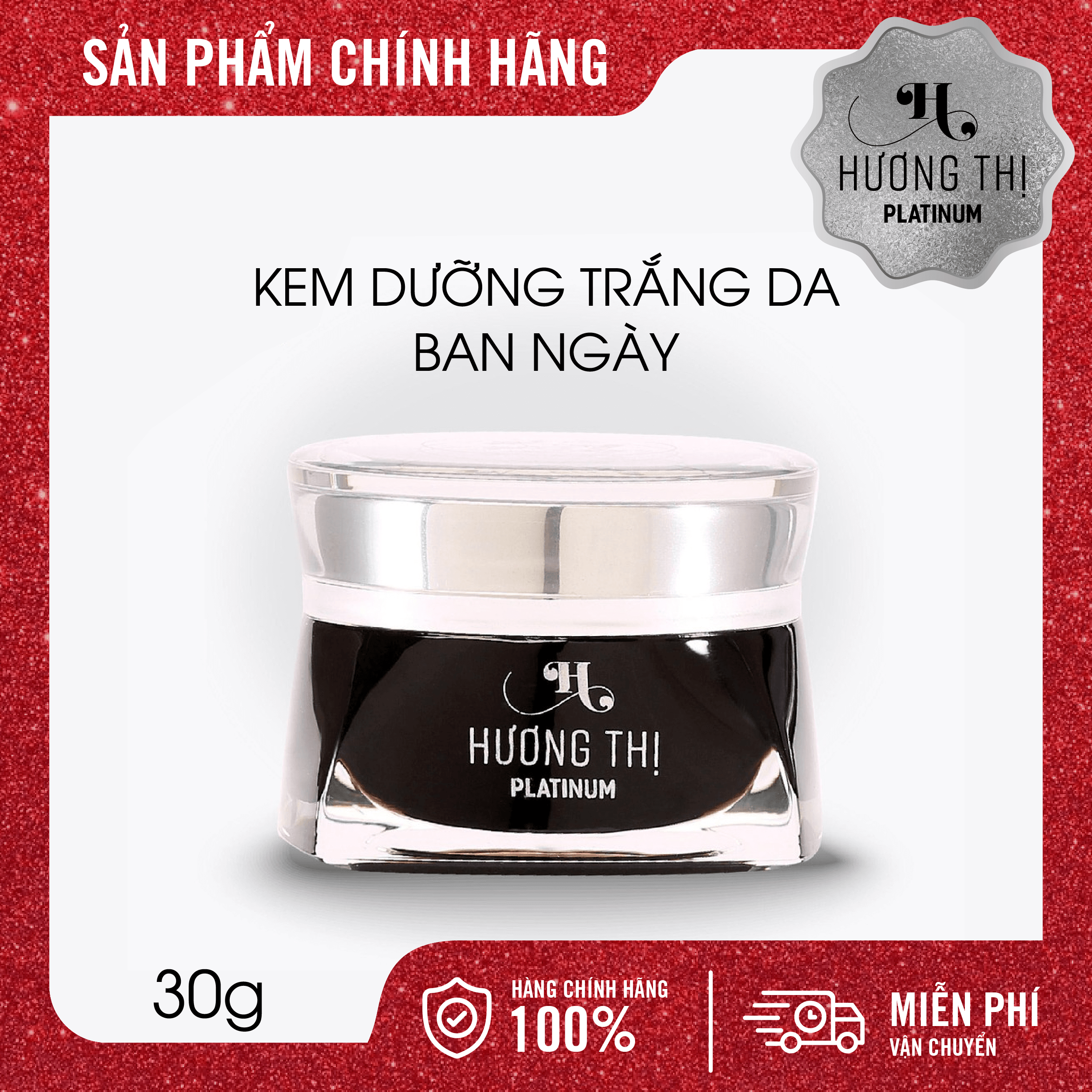 Kem Dưỡng Trắng Da Ban Ngày Hương Thị 30g