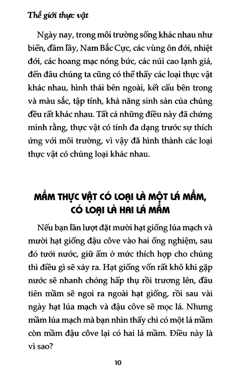 Khoa Học Vui - Thế Giới Thực Vật