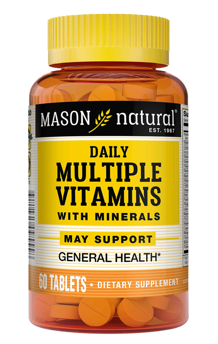 Viên Uống MASON Hỗ Trợ Sức Khoẻ Tổng Quát Natural Daily Multiple Vitamins Whith Minerals