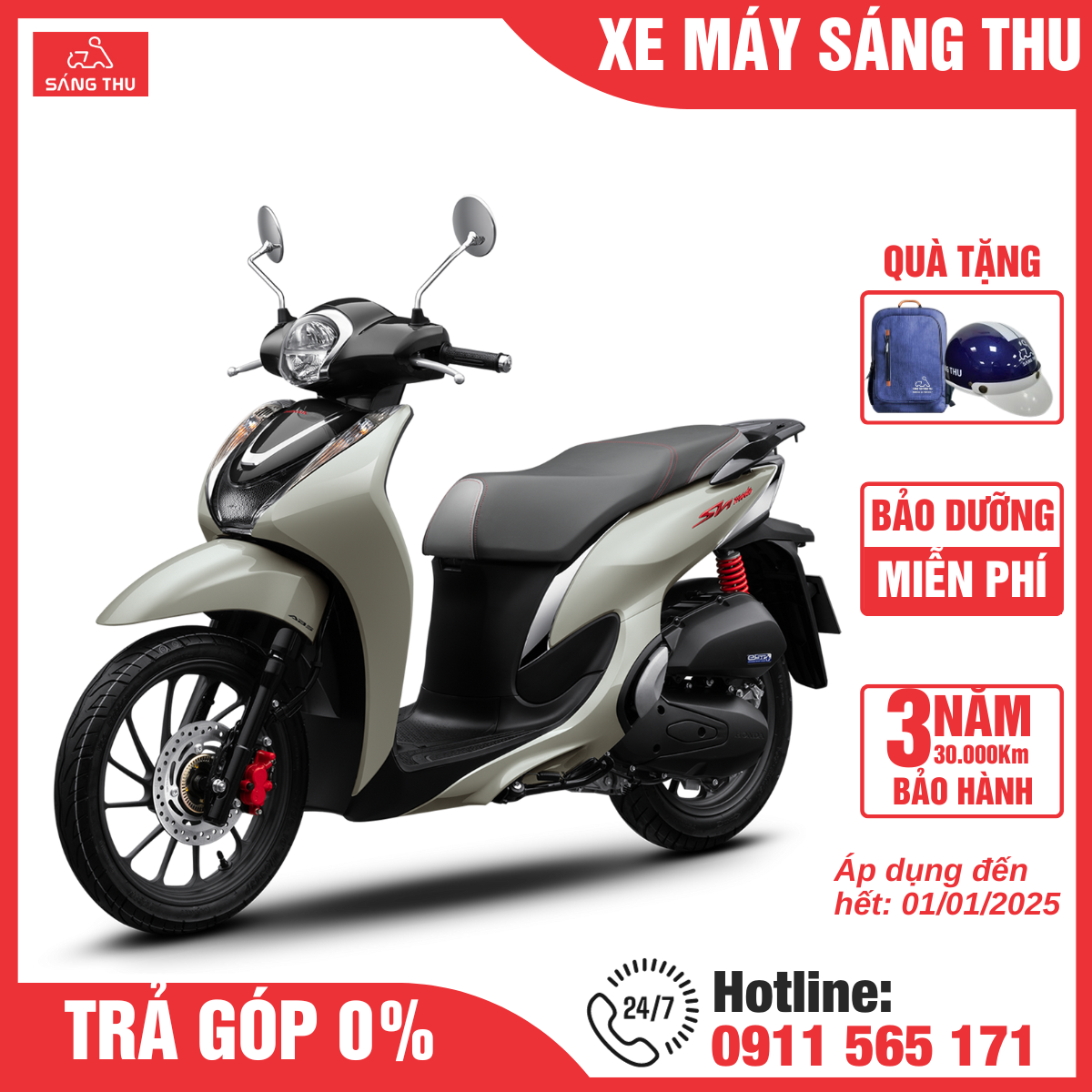 Xe Máy Honda SH Mode 125 CC Phiên Bản Thể Thao