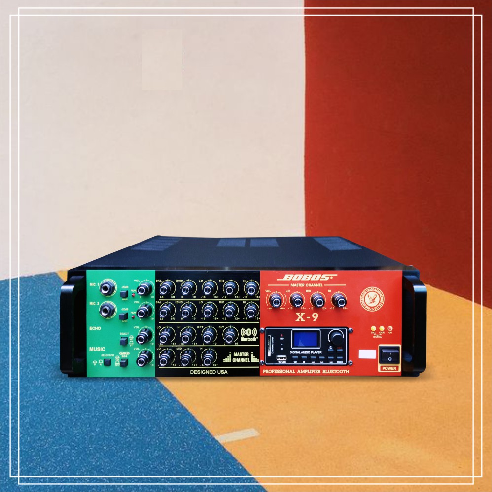 Amply karaoke BOBOS X-9