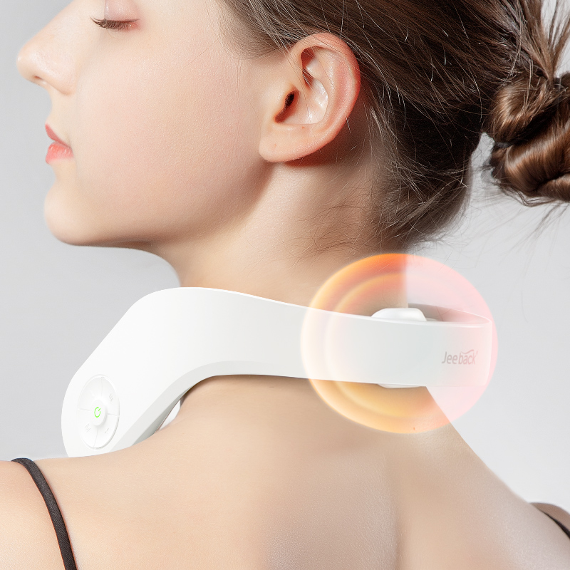 Máy massage cổ Jeeback K1 massage xung điện giúp thư giãn cơ sâu, pin sạc siêu bền bỉ - Hàng nhập khẩu