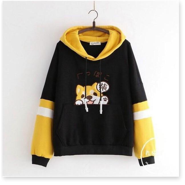 ÁO KHOÁC HOODIES,FROM RỘNG Y HÌNH,CHẤT LIỆU VÃI THOÁNG MÁT,THIẾT KẾ HỌA TIẾT XINH XẮN THỜI TRANG KME.STORE
