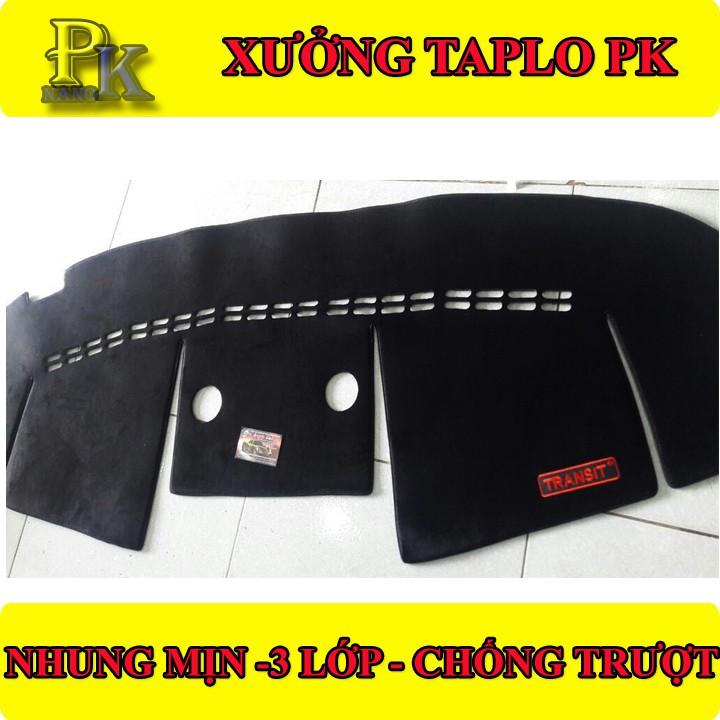 THẢM TAPLO NHUNG XE TRANSIT – CHỐNG TRƯỢT – CHỐNG NÓNG HIỆU QUẢ - CHUẨN FORM
