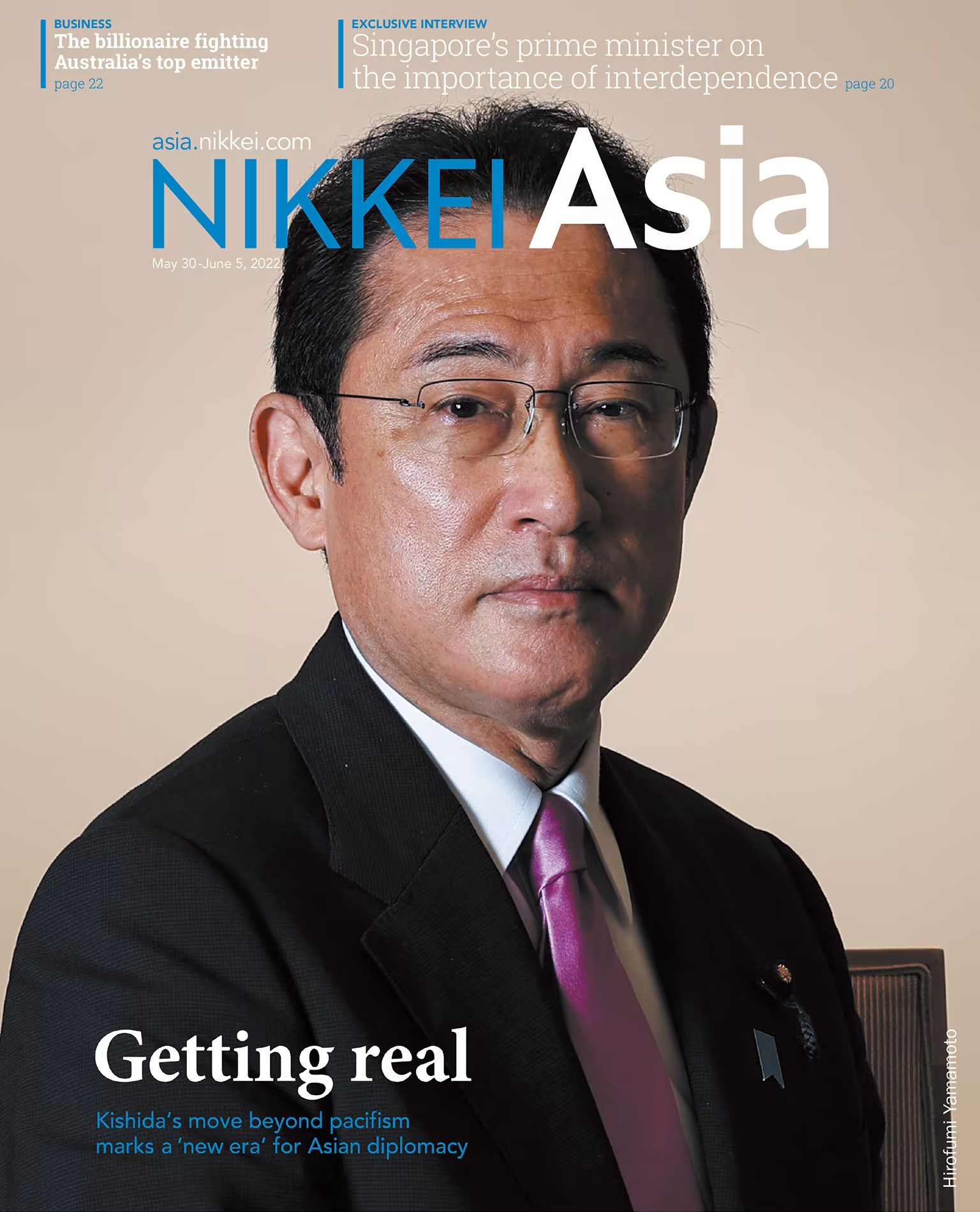 Nikkei Asian Review: Nikkei Asia - 2022: GETTING REAL - 22.22 tạp chí kinh tế nước ngoài, nhập khẩu từ Singapore