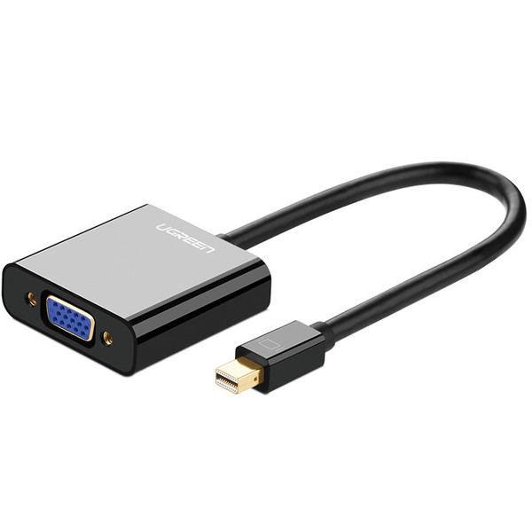 Cổng chuyển đổi MINI DISPLAY PORT to VGA, hỗ trợ phân giải 1920*1080 Hàng Chính Hãng