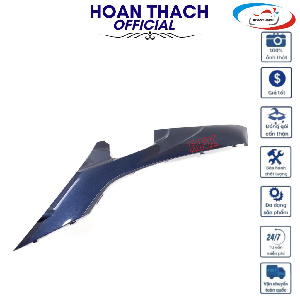 Ốp Sàn Trái Cho Xe Máy Vision Màu Xanh honda, chính hãng HOANTHACH 83620K44V00ZX