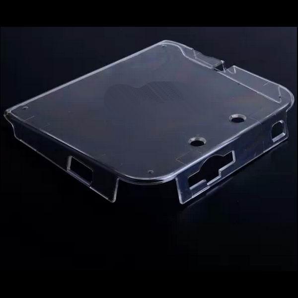 Hard Plastic Crystal Bumper Case Protective Cover Case For 2DS