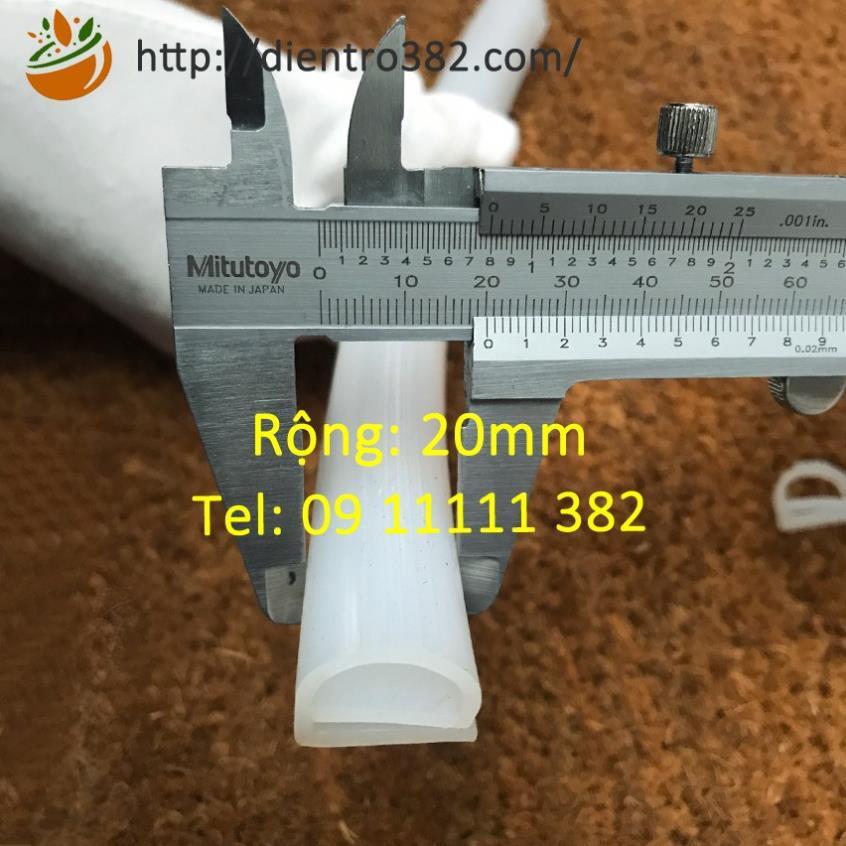 Gioăng chữ E xilicon chịu nhiệt, gioăng chịu nhiệt cho tủ cơm