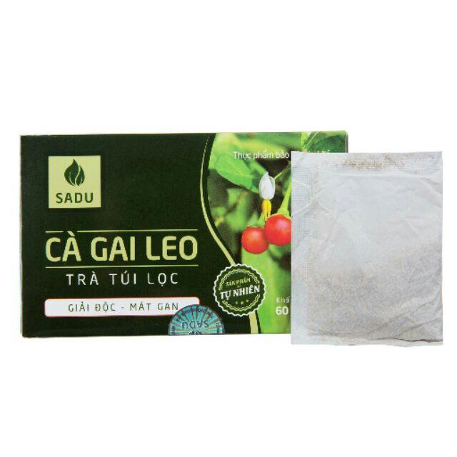 Trà túi lọc cà gai leo Sadu hộp 150gr